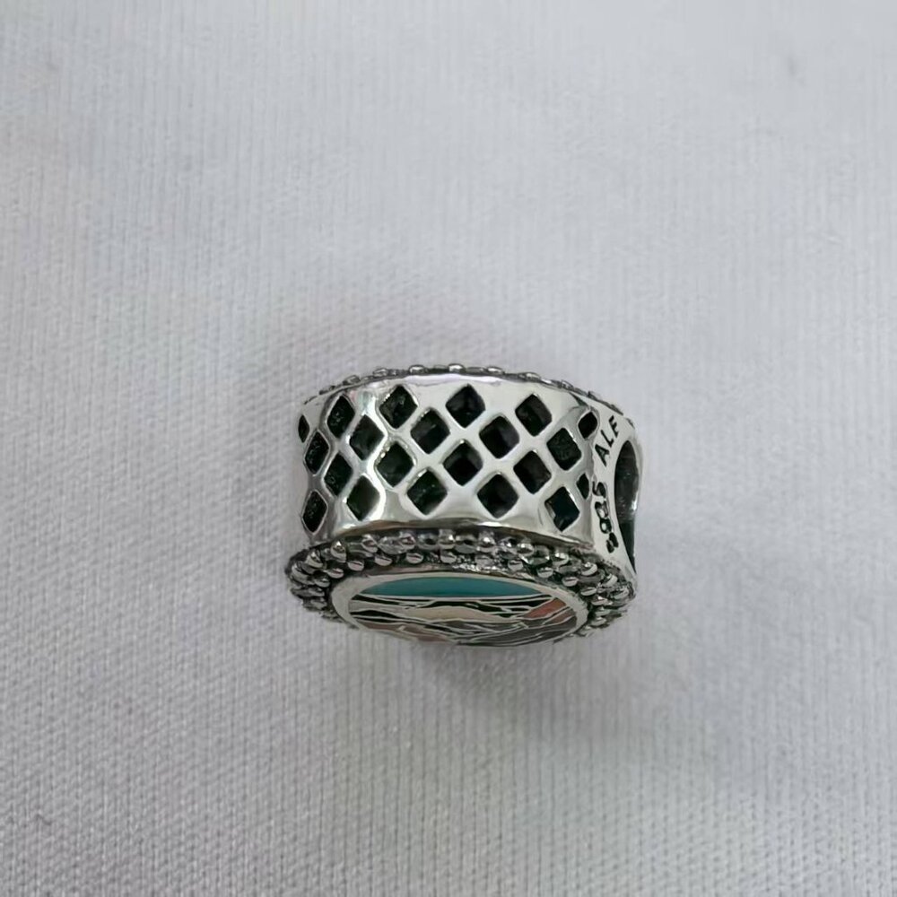 Pandora Grand Canyon View of a Lifetime Dangle Charm, S925 Silver Jewelry - Picture 3 of 4
